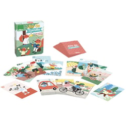 Jeu de 7 familles - les activites des animaux - michelle carlslund - Vilac