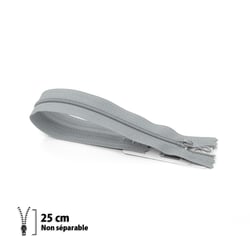 Fermeture éclair Z51 - Prestil O 4mm - 25 cm