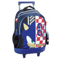 Sac à Dos à Roulettes Sonic Classic Let's Go 46 CM - Trolley Haut de Gamme