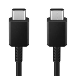 Samsung Câble de Charge USB-C vers USB-C Power Delivery 60W Super Fast Charging 3A 1m Noir