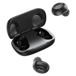 Ecouteurs Bluetooth Sans Fil Étanches Haute Qualité Sonore Longue Autonomie Noir YONIS