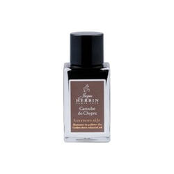 Encre pour calligraphie - Caroube de Chypre - Les encres 1670 - Herbin - Flacon 15ml