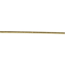 Bandes de perles en cire, or, 20x0,4cm, 6 pces