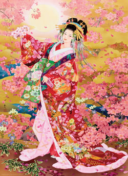 Puzzle 1000 pièces - Syungetsu by Haruyo Morita - Eurographics