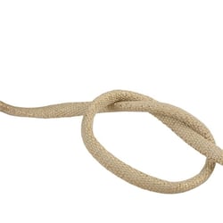 Bobine 25m cordon tresse métallisé écru/or 6mm