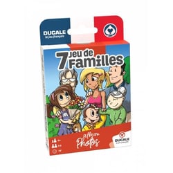 Jeu de cartes 7 familles - Album photos - Multicolore
