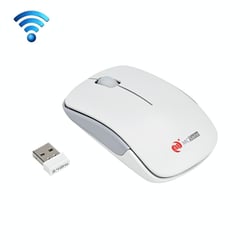 Souris Sans Fil 2.4GHz Avec Récepteur USB Pour Ordinateur PC Portable Noir Blanc YONIS
