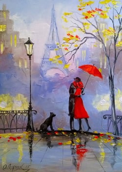 Jour de Pluie à Paris