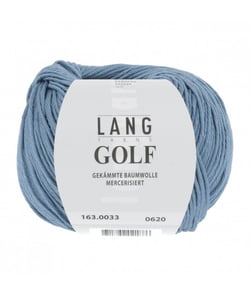 Coton à tricoter GOLF - Lang Yarns - PPSC 33 Bleu