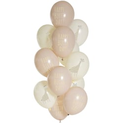 Bouquet 12 Ballons Girafe