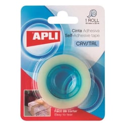 RUB ADH CRYSTAL 19x33 BLISTER