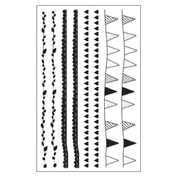 Motifs autocollants déco Moulures, 10x16cm, 2 feuilles