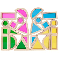 24 blocs sensoriels arc-en-ciel - TickiT