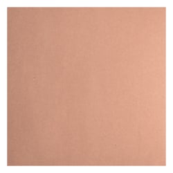 Papier cartonné lisse Florence - Kraft foncé - 20 feuilles - 30,5 x 30,5 cm - 216 g/m²