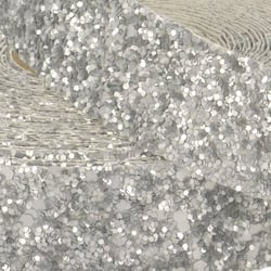 Galon glitter Film 20m argent mat