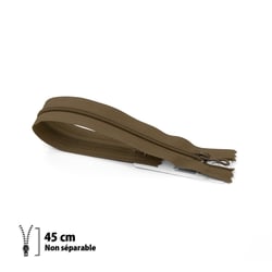 Fermeture éclair Z51 - Prestil O 4mm - 45 cm