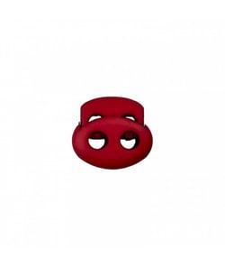 2 Stop cordons 2 trous 15mm - Prym Bordeaux Rouge