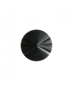 Carte de boutons cône noir 15mm - Distrifil Noir