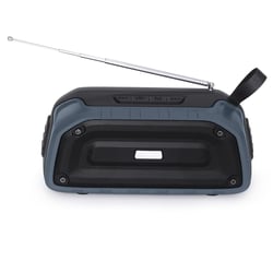 Enceinte Waterproof Bluetooth TWS Antichoc Autonomie 4h Appels Mains-Libres FM Bleu Foncé YONIS