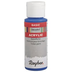 Peinture Acrylic, flacon 59 ml, bleu royal