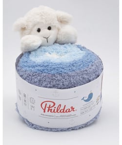 Pelote pour couverture PHIL DOUDOU - 200GR - Phildar Baleine Bleu