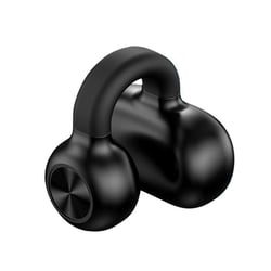 Ecouteur Bluetooth Sans Fil Confortable Longue Autonomie Son Clair Et Net Noir YONIS