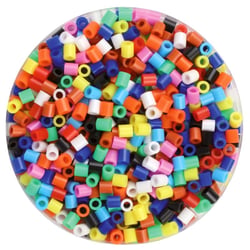 MégaCréa DIY - 1 000 perles à repasser MIDI (Ø5 mm) Assortiment opaque