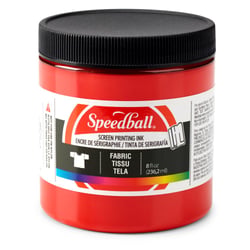 Encre textile rouge pour sérigraphie - Speedball