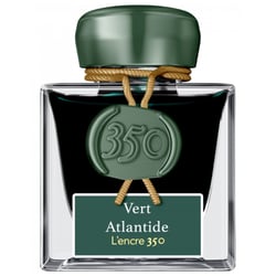 Encre pour calligraphie - Vert Atlantide - L'encre 350 - Herbin - Flacon 50ml