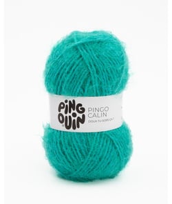 Pelote à tricoter PINGO CALIN - certifié Oeko-Tex - Pingouin Vert Menthe