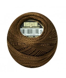 Coton perlé ISPE N°8 - 10GR - Distrifil 492 Vison