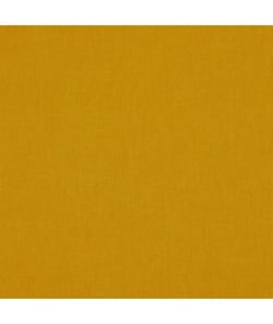 TISSU 100% COTON UNI de 150 cm de largeur Jaune (moutarde) vendu par 50 cm