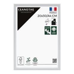 Cadre photo Essentiel exposition blanc 20x30 cm/A4