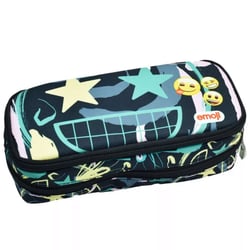 Trousse Emoji Strass 23 CM - 2 compartiments