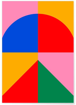 Affiche Bauhaus 3 | A3 : 29,7x42cm