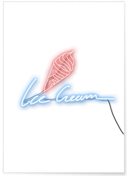 Affiche Ice Cream | A3 : 29,7x42cm
