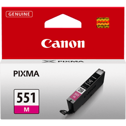 Cartouche d'encre Canon CLI-551 M - Magenta - 7 ml - Plastique