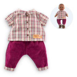 Ensemble Chemise à Carreaux et Pantalon Petit Explorateur - Corolle