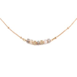 Collier Piana en pierres Labradorite - Sloya