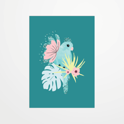 Carte postale - Claire Priou - Tropical 2 - 14,8 x 10,5 cm - Made in France