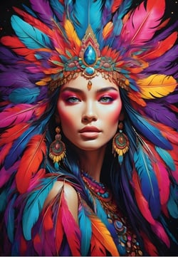 Puzzle 1000 pièces - Indian Beauty - Bluebird Puzzle