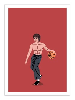 Affiche 50 x 70 cm -  Ballin Bruce - Elad Shagrir