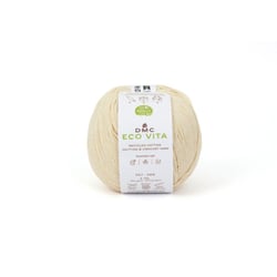DMC - Fil Coton Recyclé Eco Vita 3mm 100g Tricot et Crochet Col. 003 beige