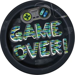 8 Assiettes Gamer Birthday
