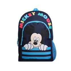 Sac à dos 37 cm avec poche Disney Mickey Bleu - Bagtrotter
