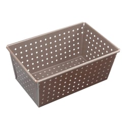 Moule à pain perforé - Antiadhérent (sans PFAS) - 270x105 mm dim ext / 250x80mm dim int - h80mm
