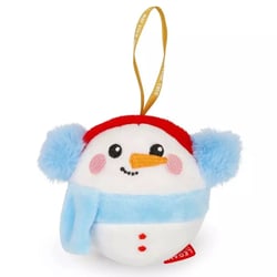 ho-ho-hornaments -décoration de noel en peluche - Snowman