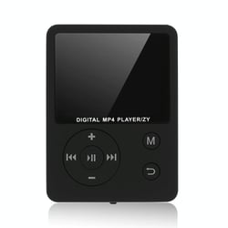 Lecteur MP4 Son Haute Qualité Affichage Paroles Écran TFT 1.8 Pouces Noir YONIS
