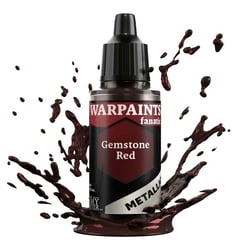 Peinture acrylique métallique - THE ARMY PAINTER - Gemstone Red - 18 ml - Boule de mélange incluse - Rouge vif