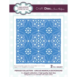 Matrices de découpe - Fond mandala - 2 dies - Creative Expressions